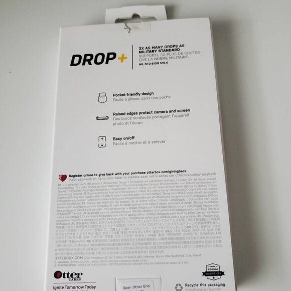 OtterBox Apple iPhone 12 Pro Max Symmetry Phone Case 5G Floral Ombre Goth Roses - Picture 4 of 6